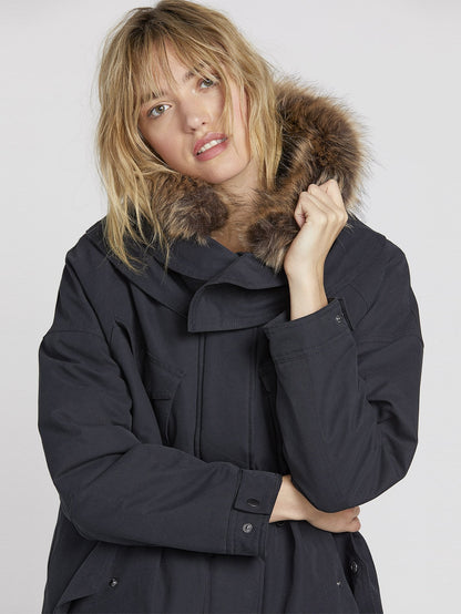 Parka Rainy Shiny 5K - Black