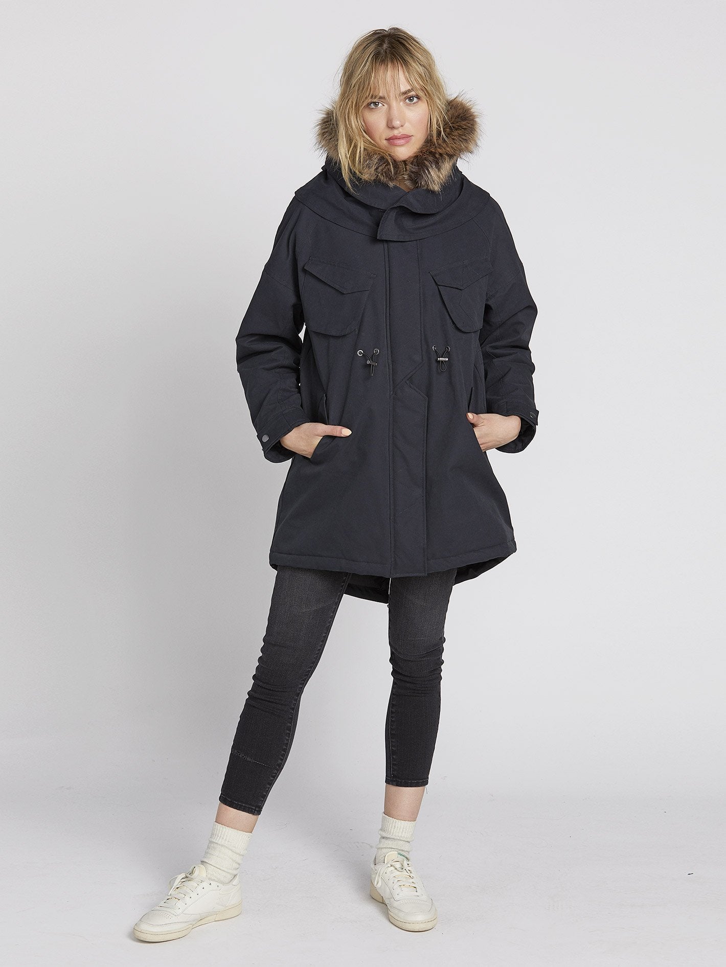 Parka Rainy Shiny 5K - Black