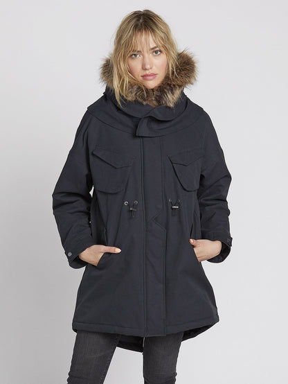 Parka Rainy Shiny 5K - Black