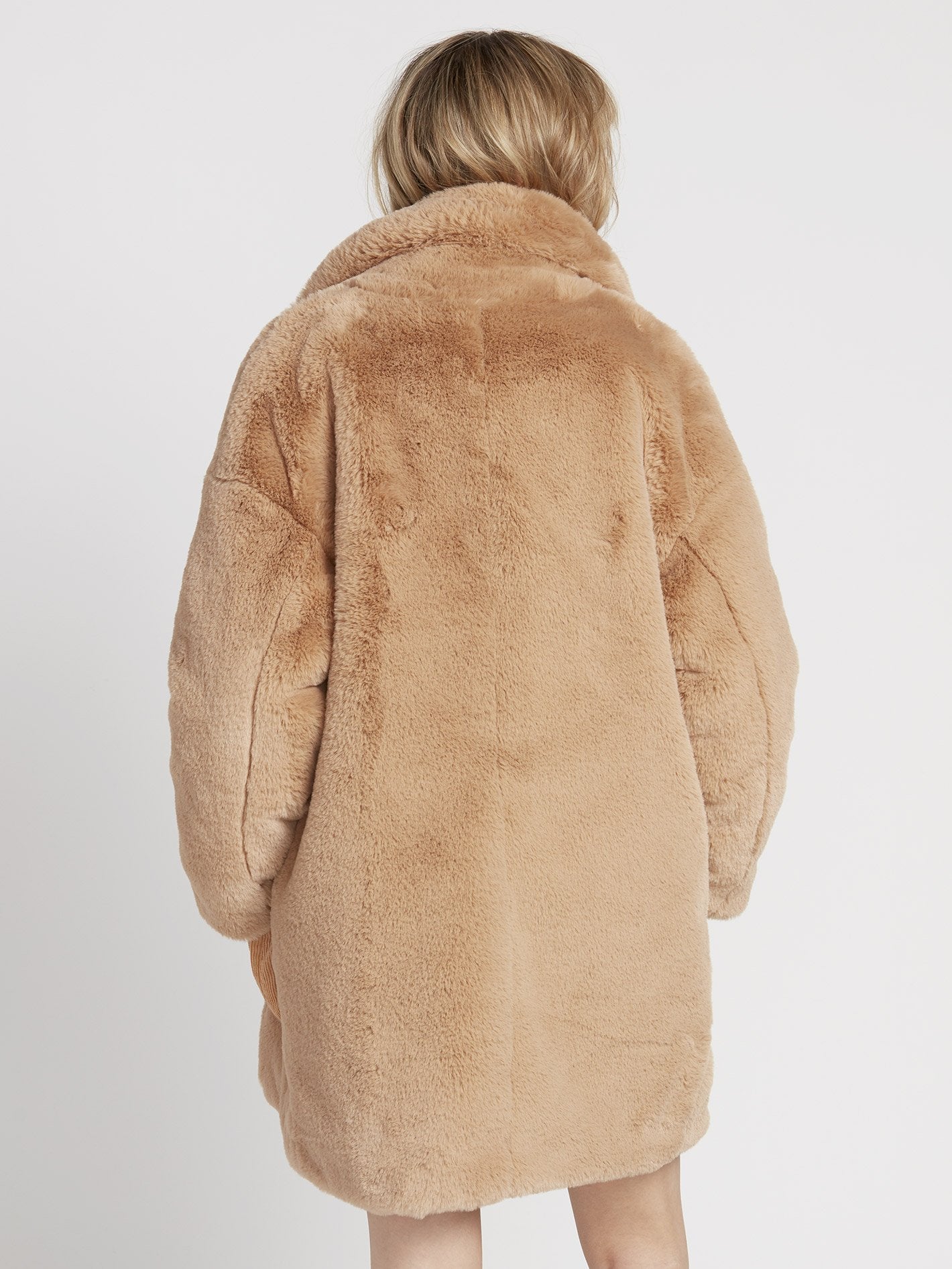 Phewfur Coat - Camel