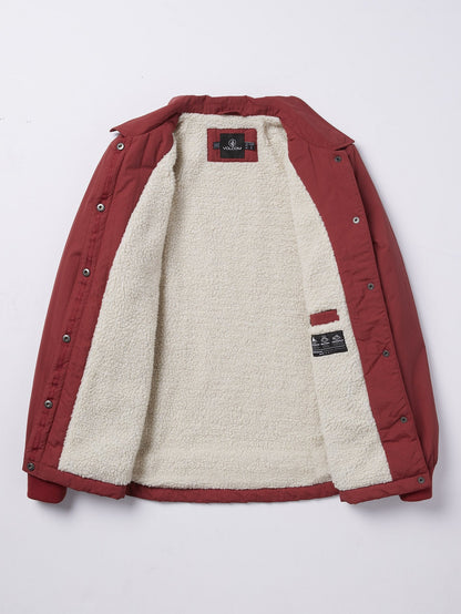 Coach Up Sherpa Jacket - Auburn