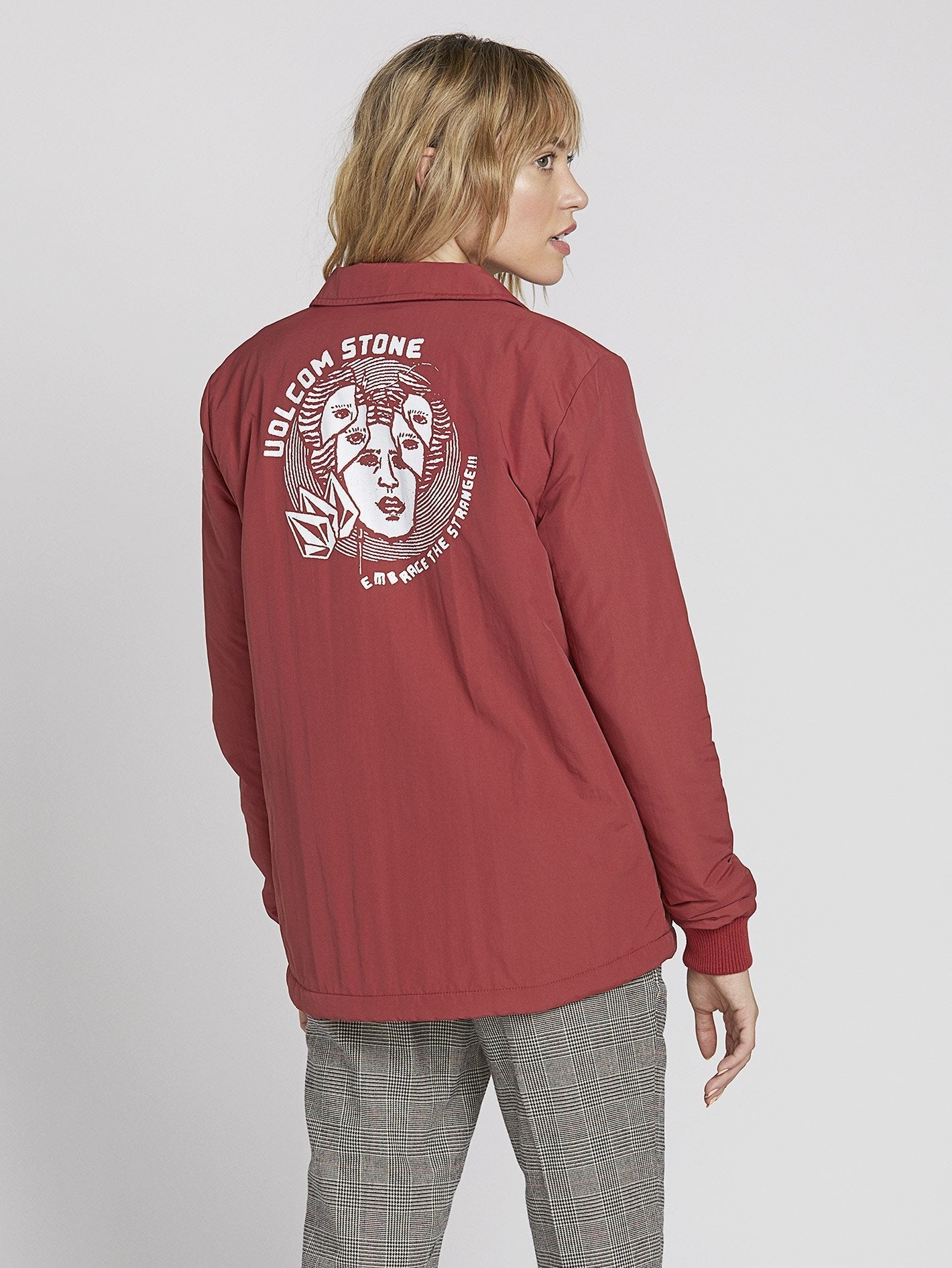 Coach Up Sherpa Jacket - Auburn