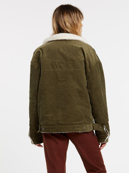 Woodstone Reversible Jacket - OLIVE