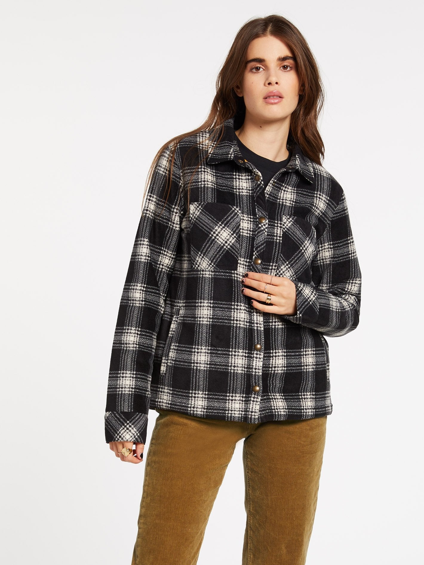 Plaid Dreams Jkt - SAND