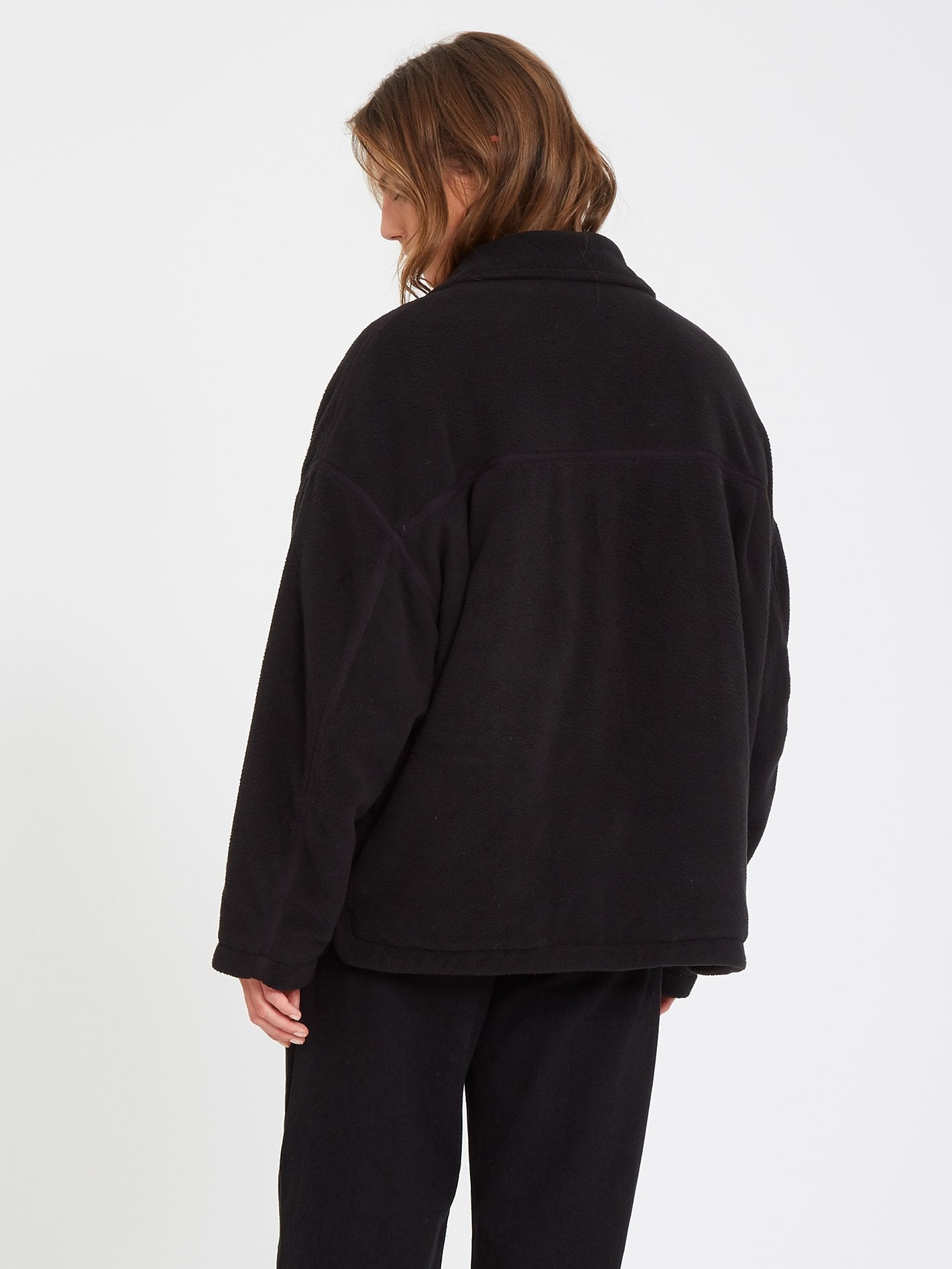 Ottamam Over-shirt Jacket - BLACK