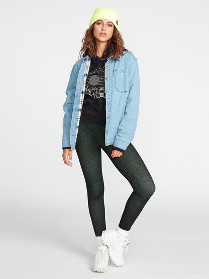 Layer Me Shacket Jacket - LAVENDER