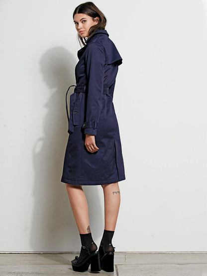 GMJ TRENCH COAT INDIGO