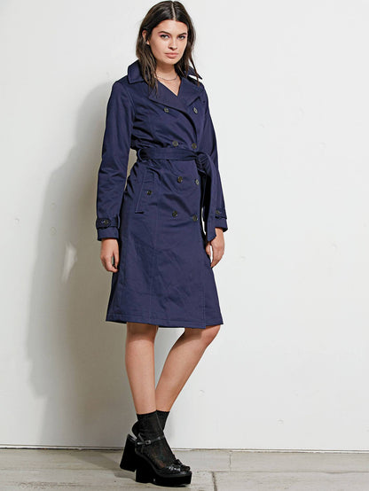 GMJ TRENCH COAT INDIGO