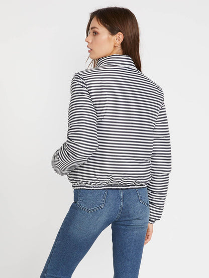 Puffs N Stuf Reversible Jacket - BLACK