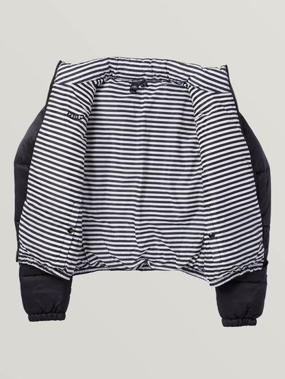 Puffs N Stuf Reversible Jacket - BLACK
