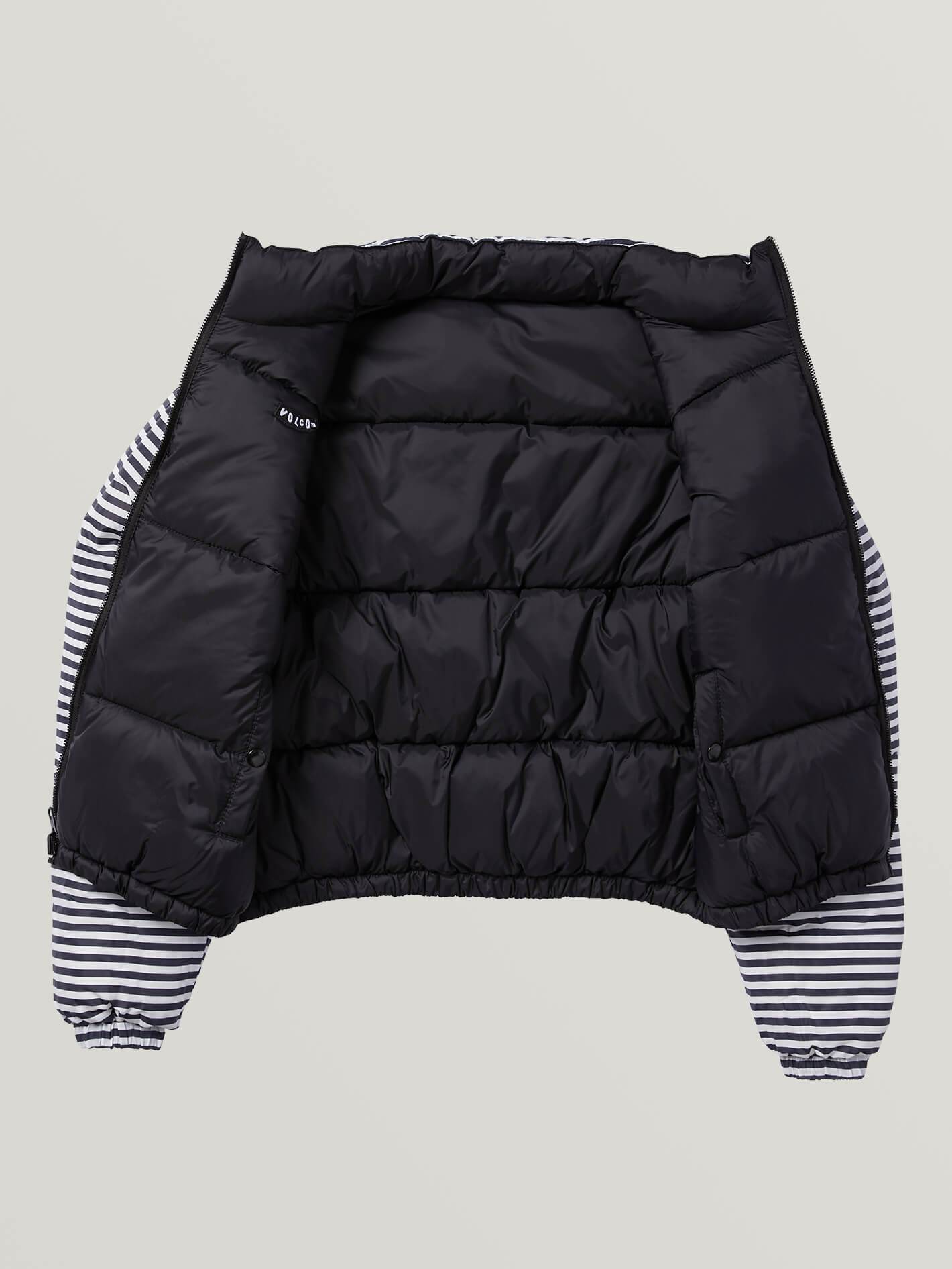Puffs N Stuf Reversible Jacket - BLACK