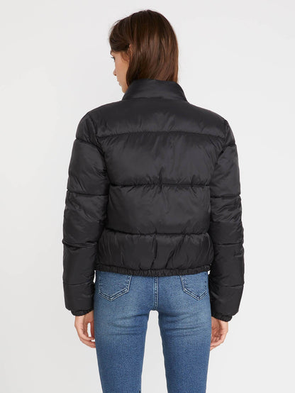 Puffs N Stuf Reversible Jacket - BLACK