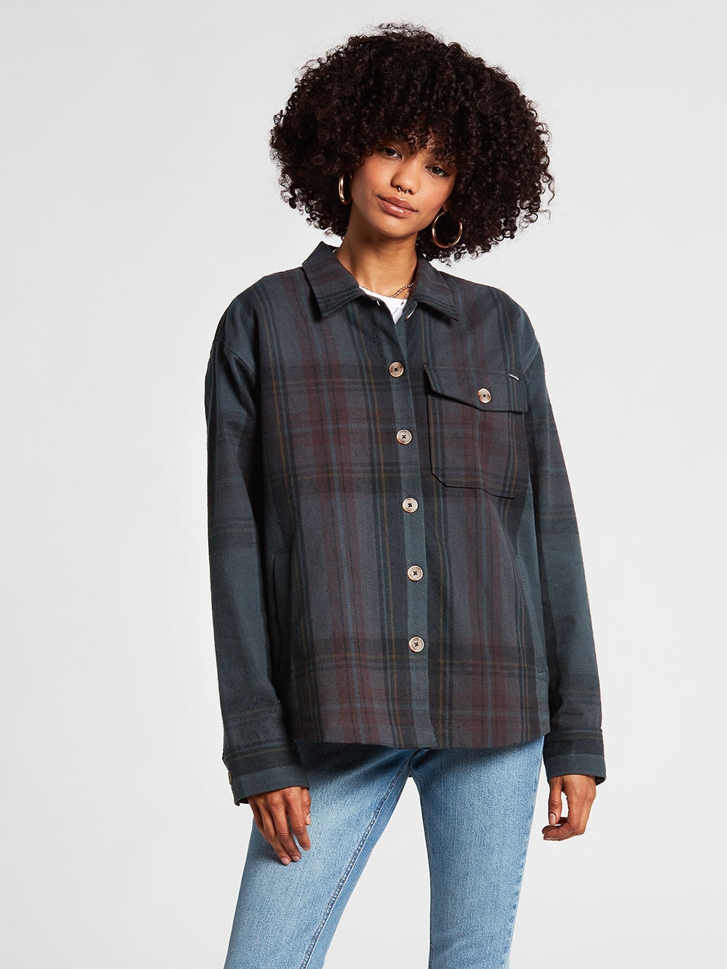 Sound Trip Jacket - BLACK PLUM