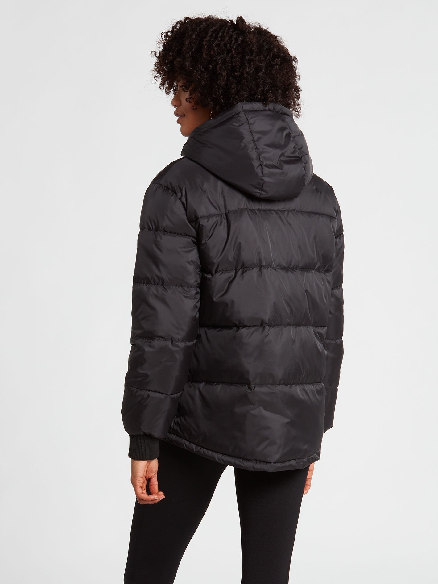Puff It Up Jacket - BLACK