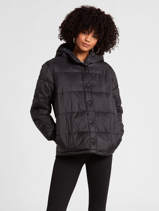 Puff It Up Jacket - BLACK