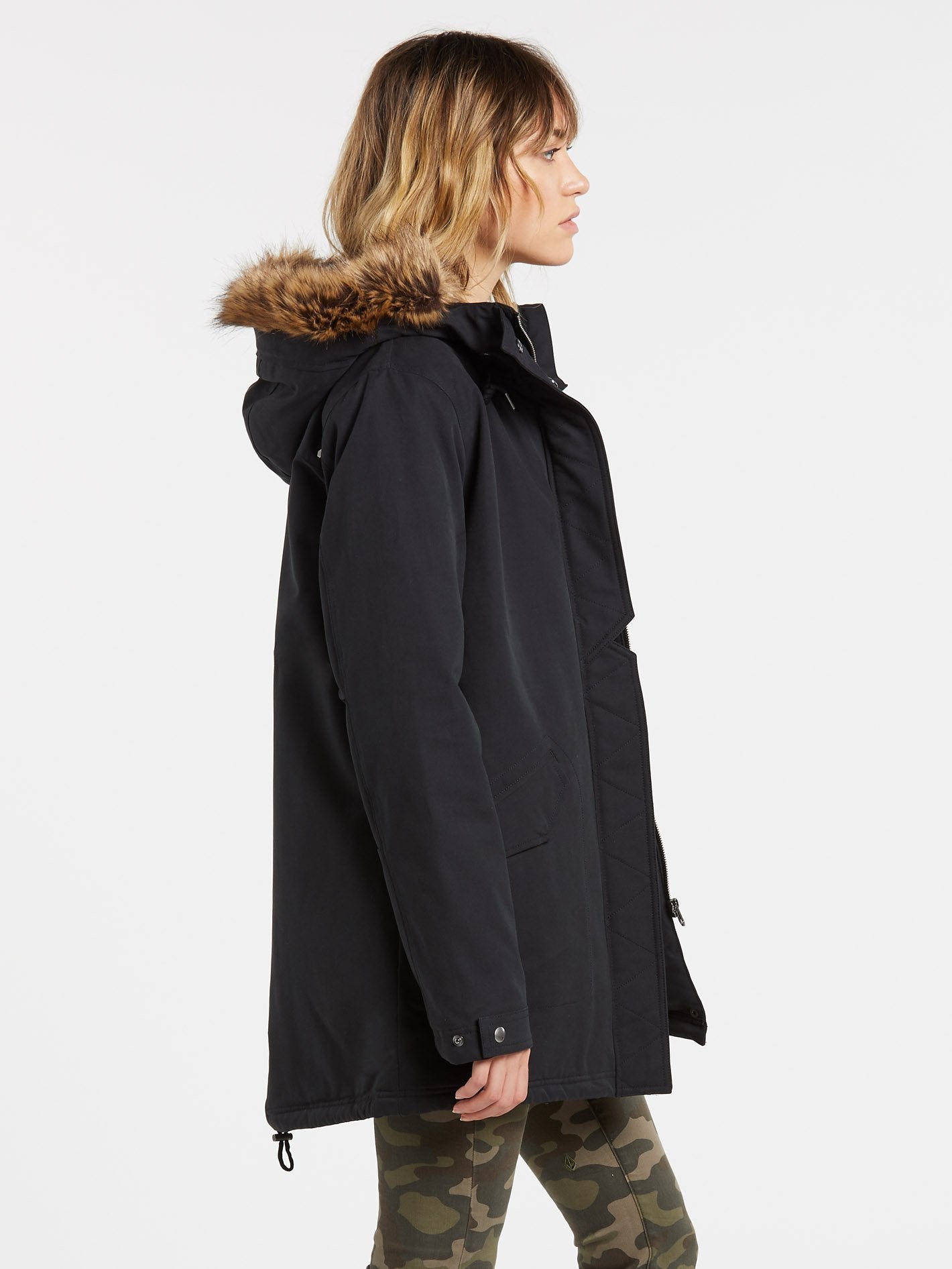 Less Is More 5K Parka - BLACK