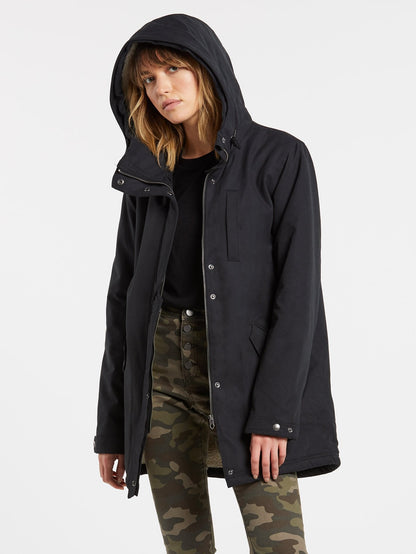 Less Is More 5K Parka - BLACK