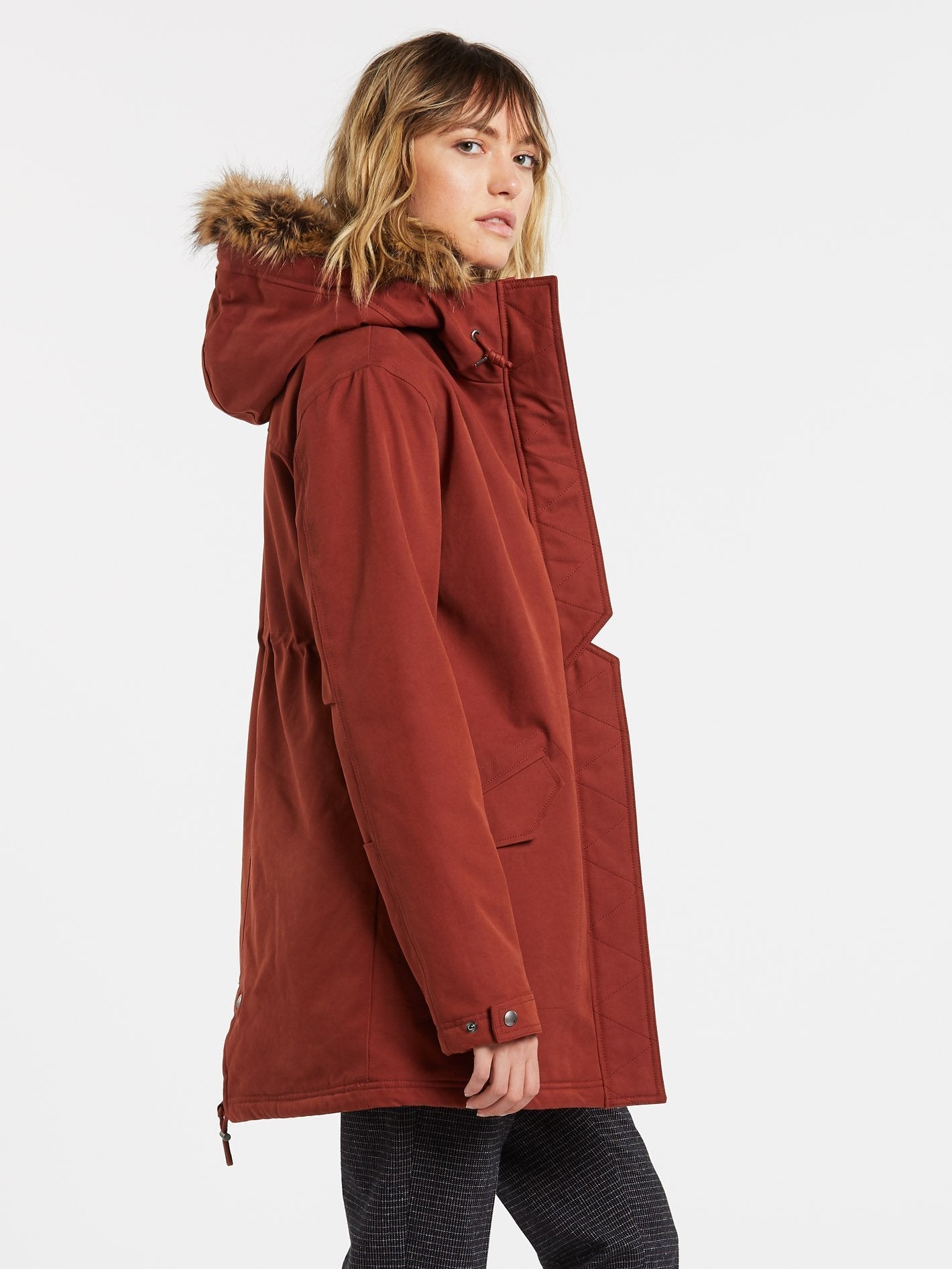 Less Is More 5K Parka - BRICK