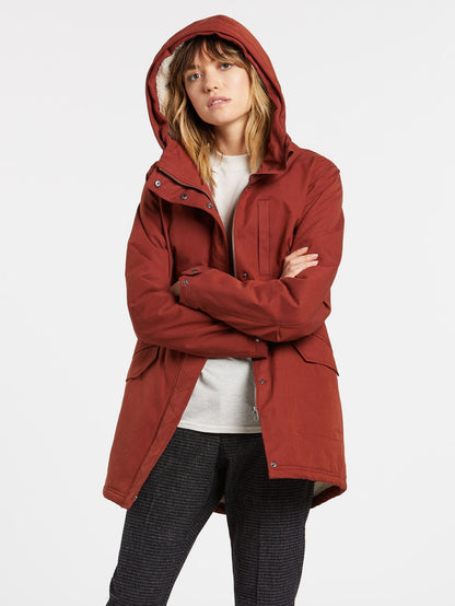 Less Is More 5K Parka - BRICK