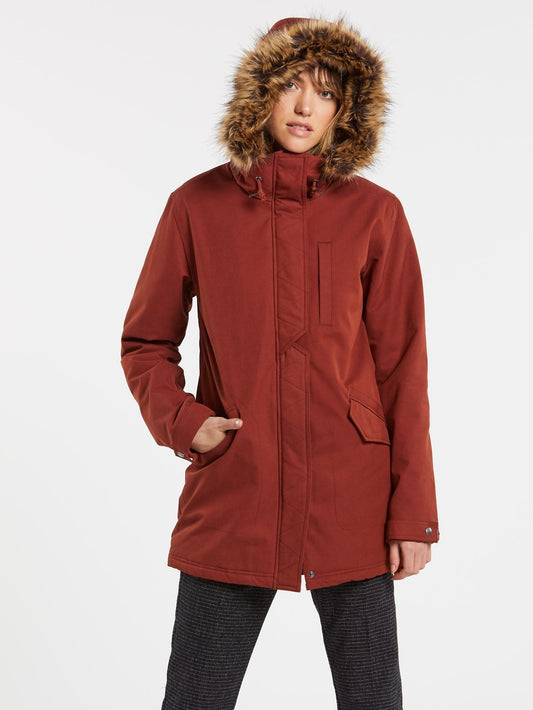 Less Is More 5K Parka - BRICK