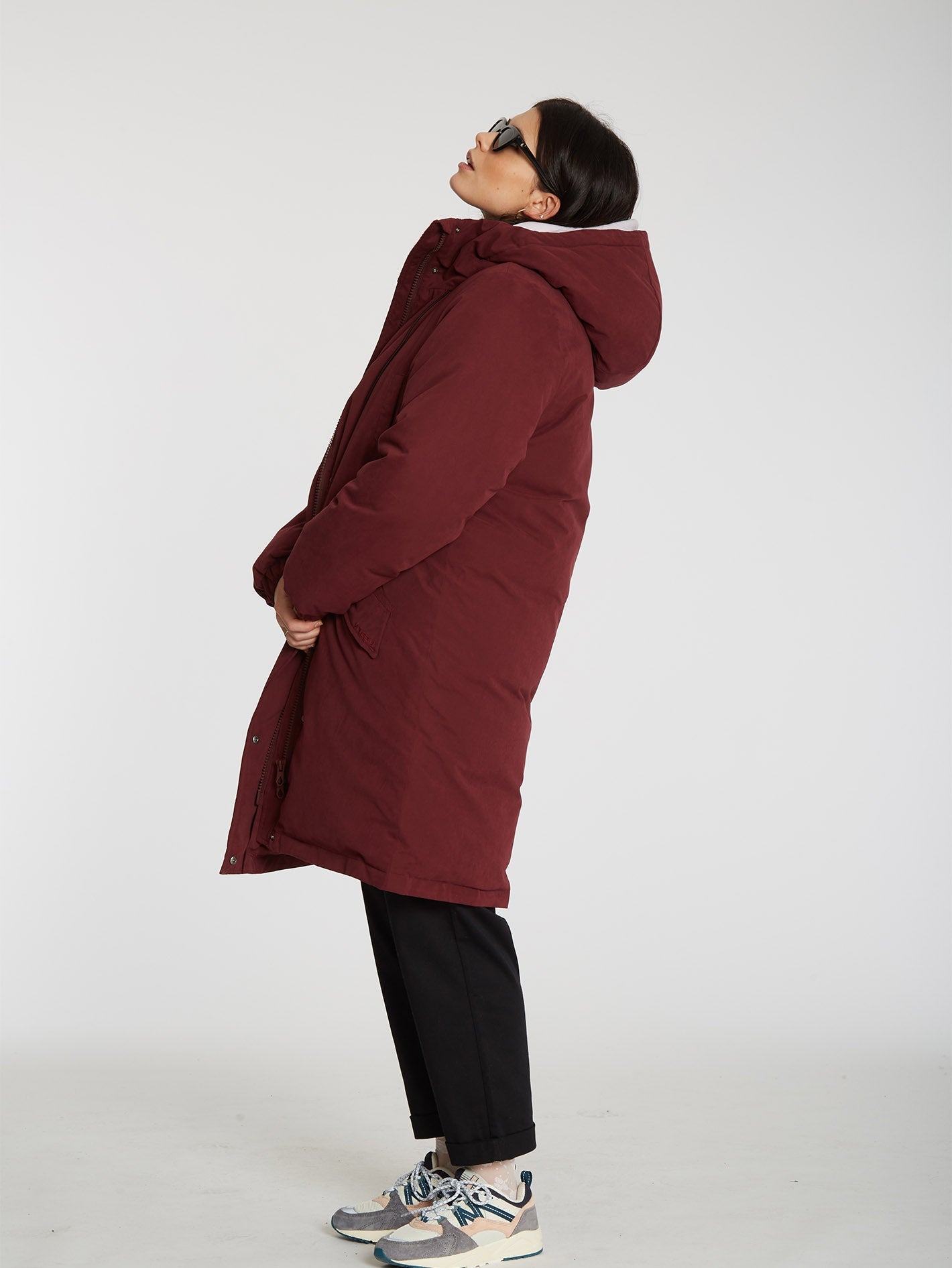 Sleepi Puff Parka - BURGUNDY