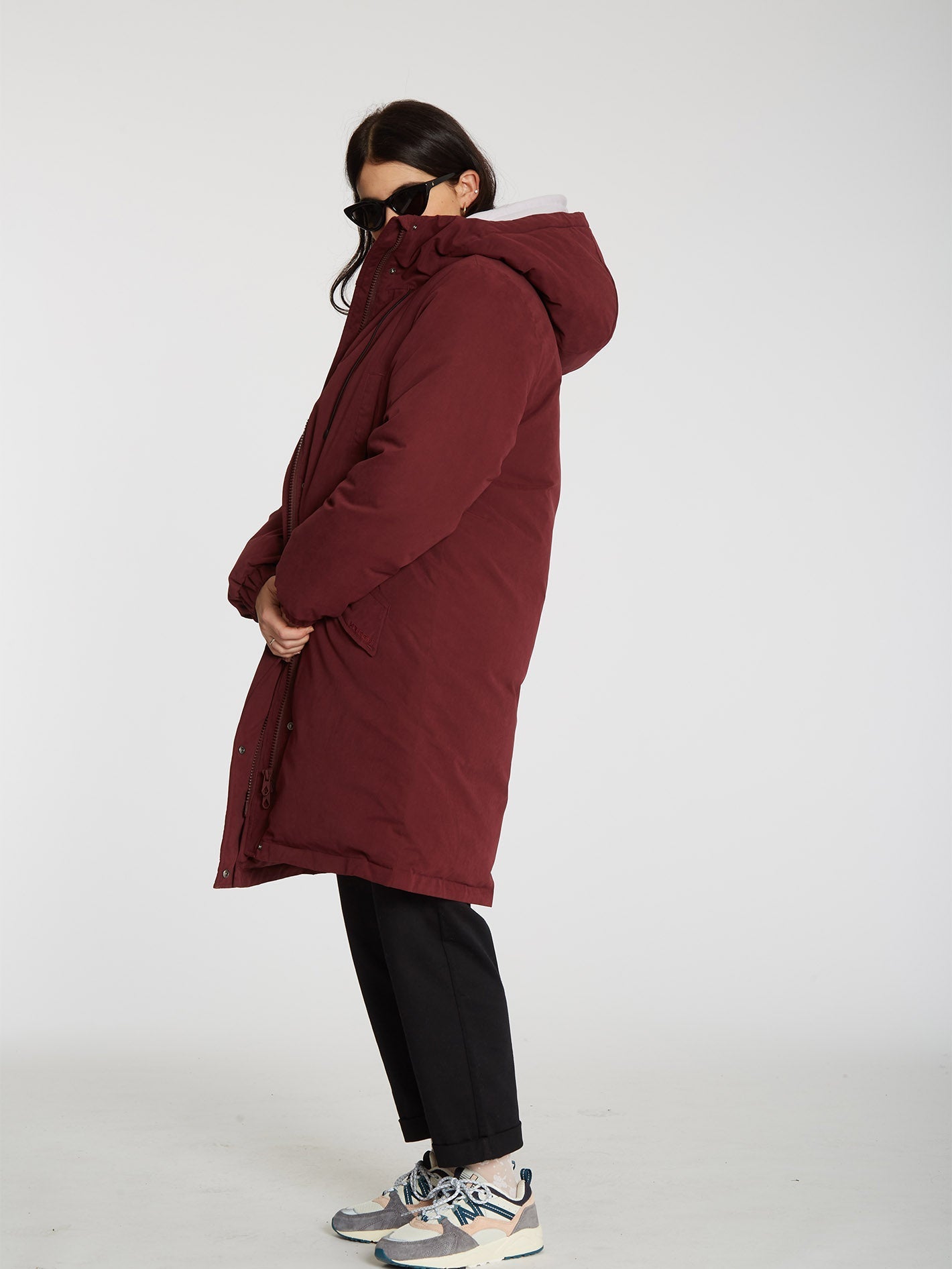 Sleepi Puff Parka - BURGUNDY