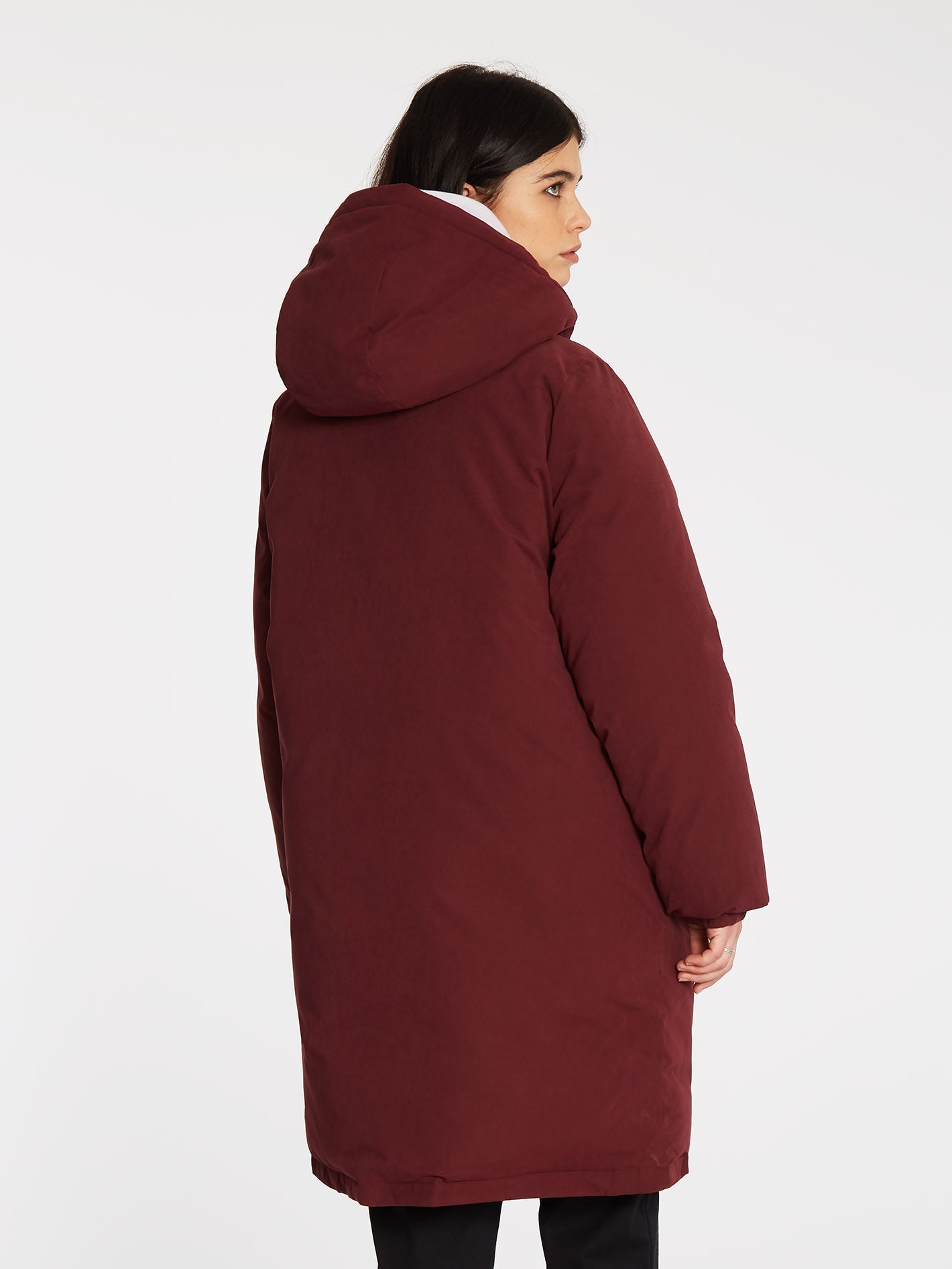 Sleepi Puff Parka - BURGUNDY