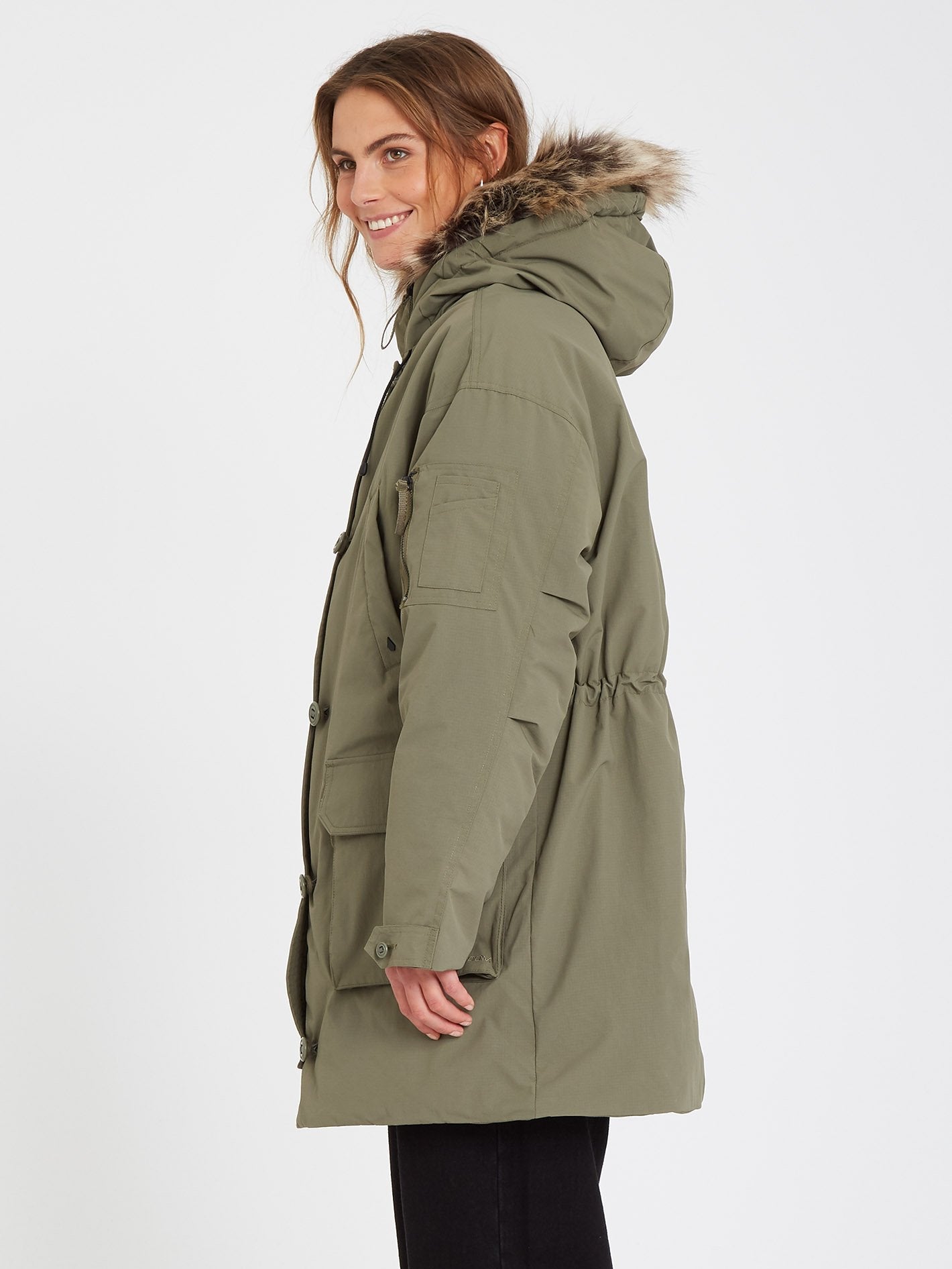 Warmer N Over 5K Parka - ARMY GREEN COMBO