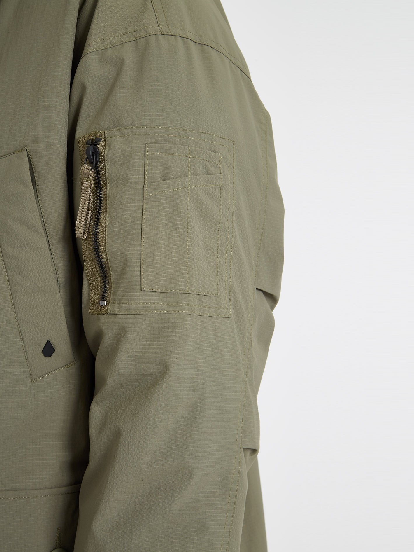 Warmer N Over 5K Parka - ARMY GREEN COMBO