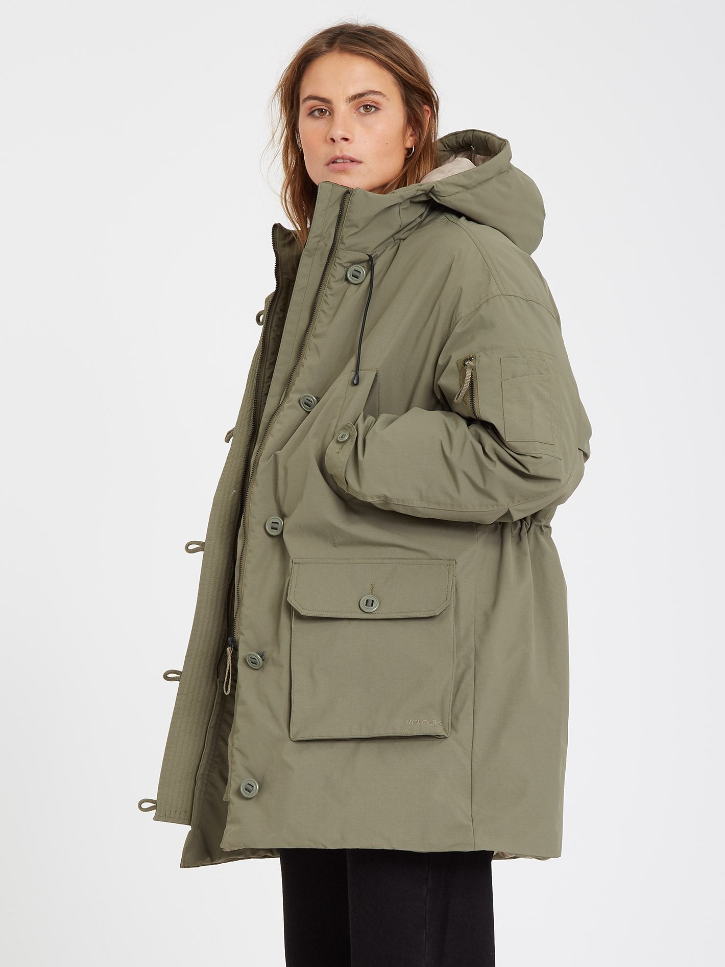 Warmer N Over 5K Parka - ARMY GREEN COMBO