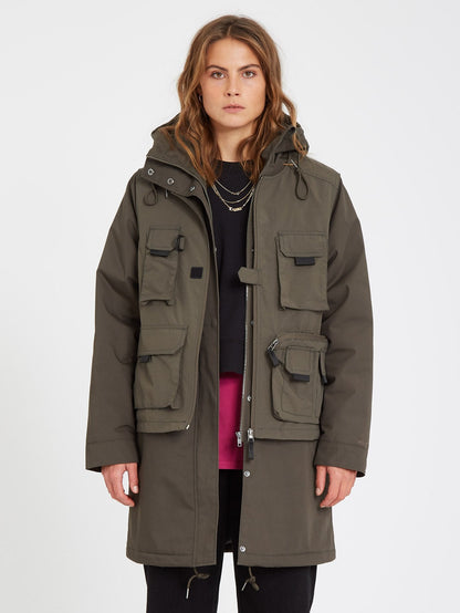 Cimandy 5K 3In1 Parka - ARMY GREEN COMBO