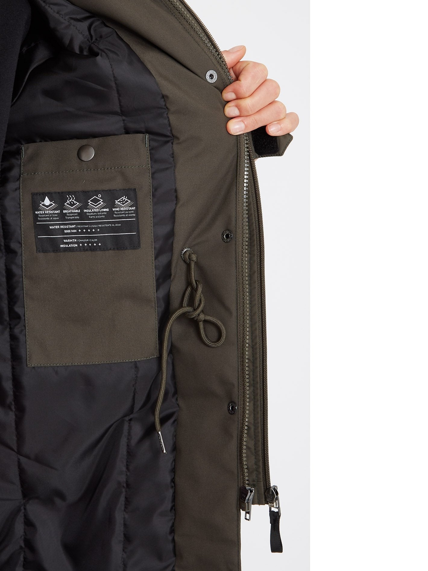Cimandy 5K 3In1 Parka - ARMY GREEN COMBO