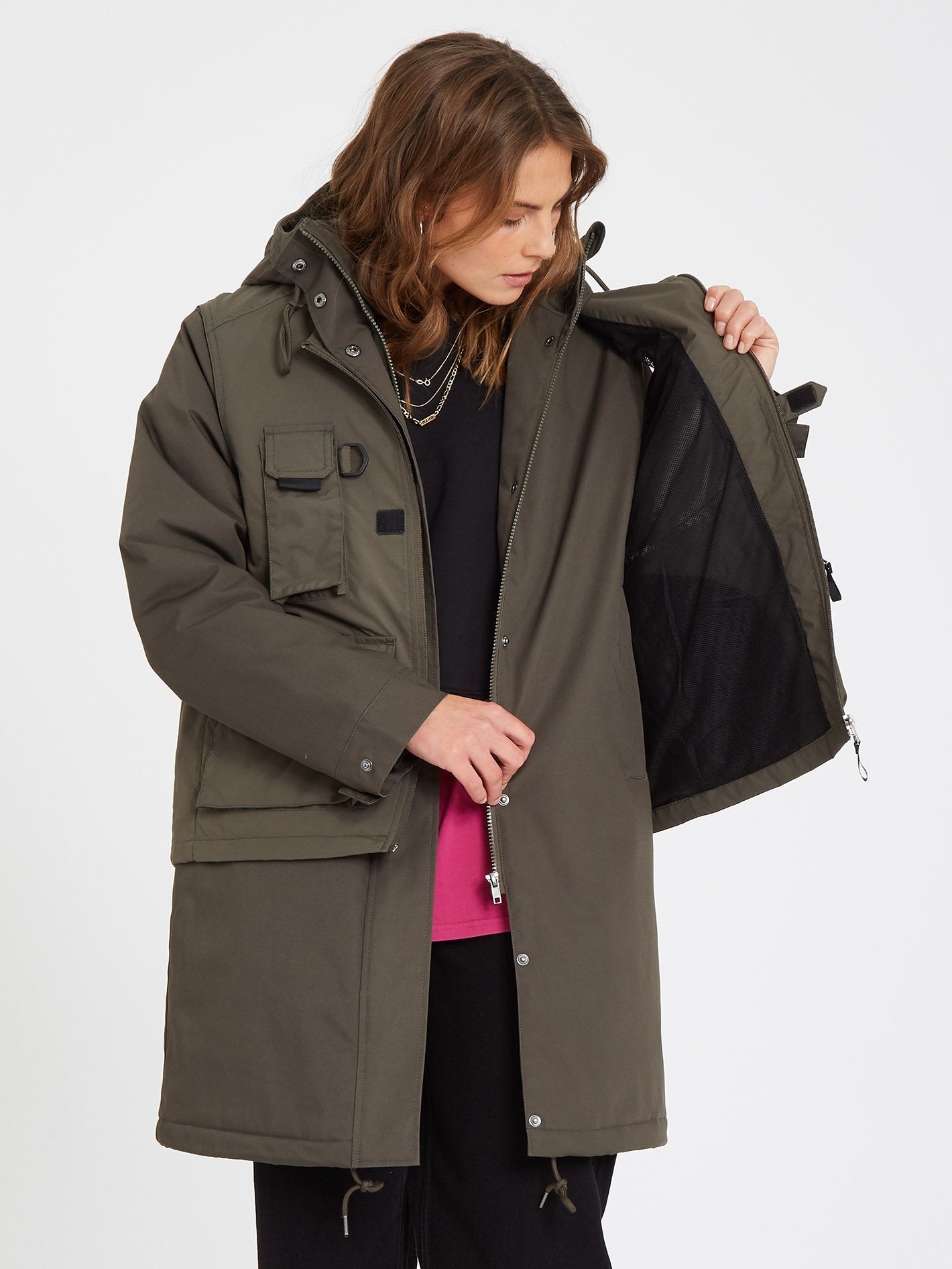 Cimandy 5K 3In1 Parka - ARMY GREEN COMBO