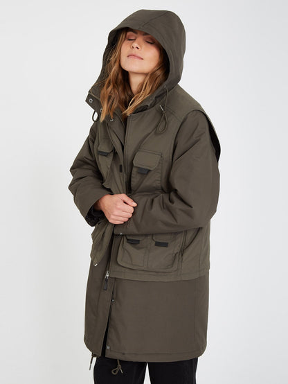 Cimandy 5K 3In1 Parka - ARMY GREEN COMBO