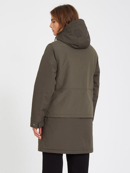 Cimandy 5K 3In1 Parka - ARMY GREEN COMBO