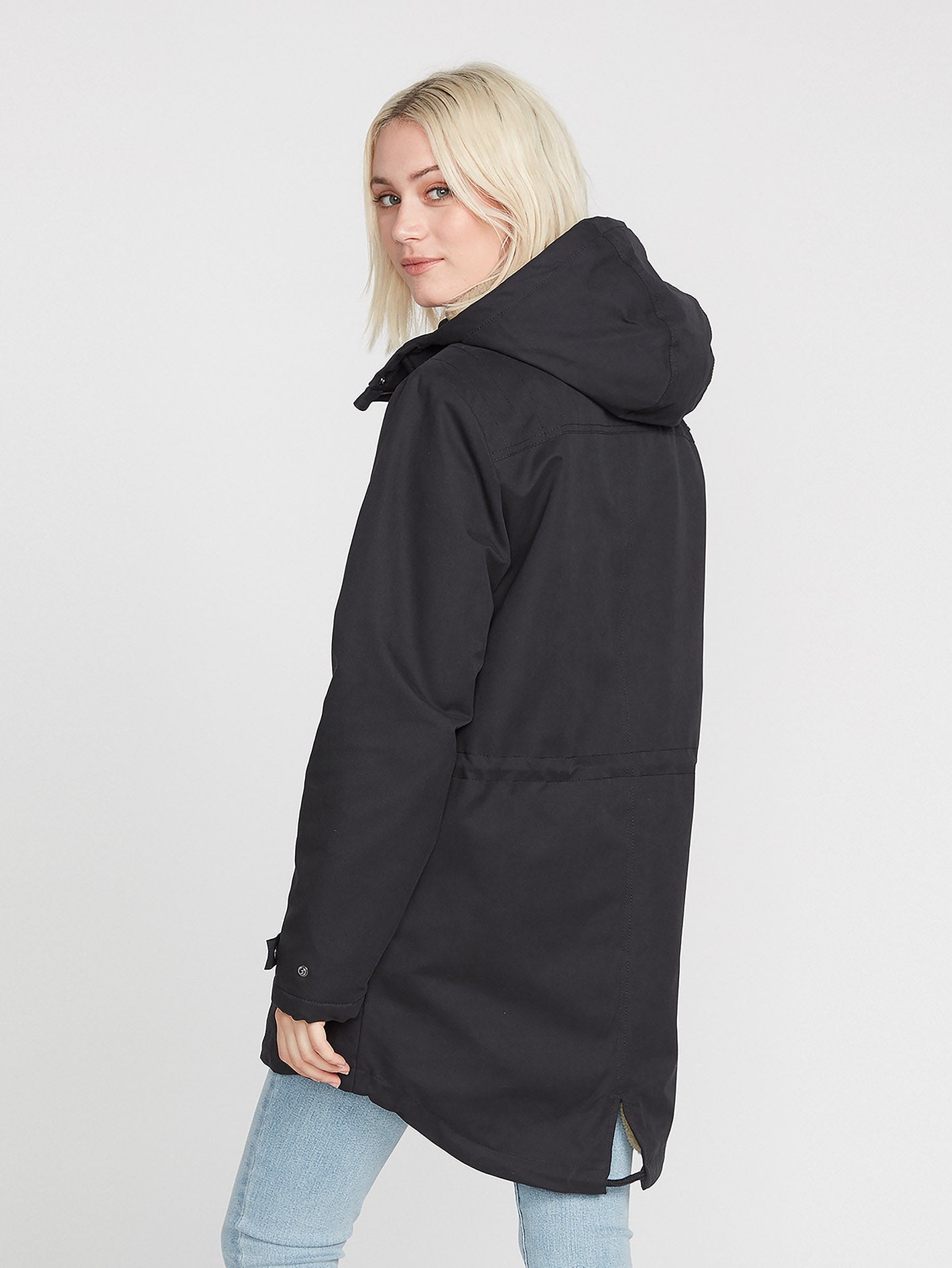 Walk On By 5K Parka - BLACK