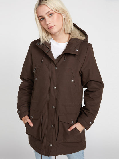 Walk On By 5K Parka - ESPRESSO