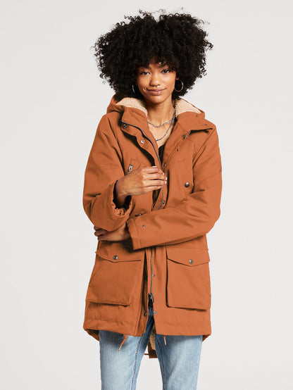 Walk On By 5K Parka - MOCHA