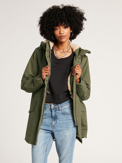 Less Is More 5K Parka - ARMY GREEN COMBO