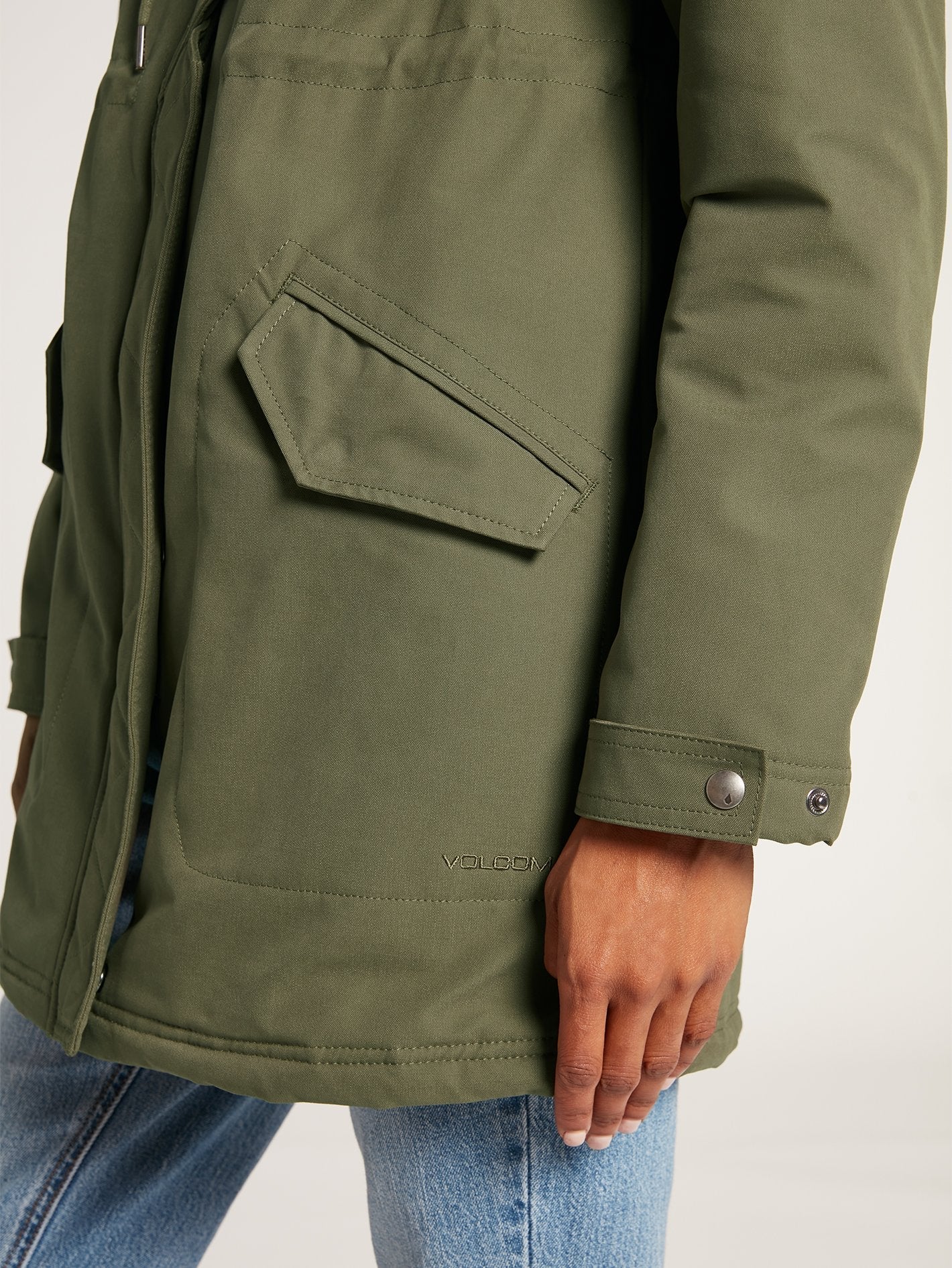 Less Is More 5K Parka - ARMY GREEN COMBO