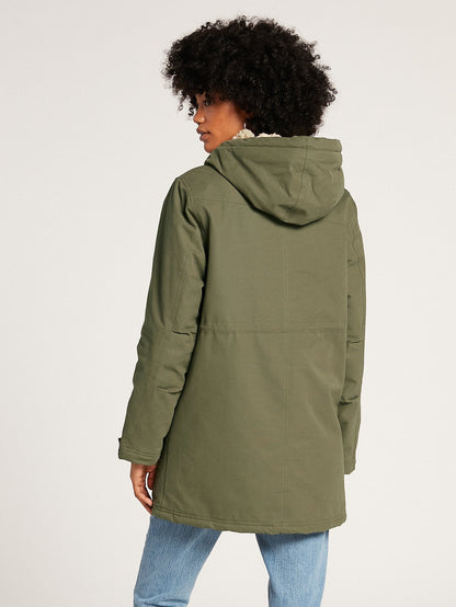 Less Is More 5K Parka - ARMY GREEN COMBO