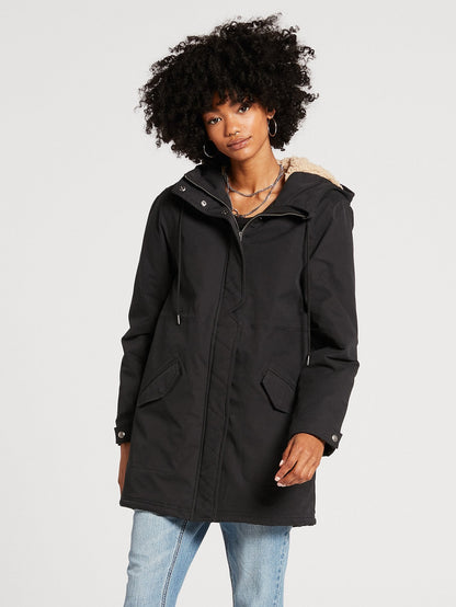Less Is More 5K Parka - BLACK