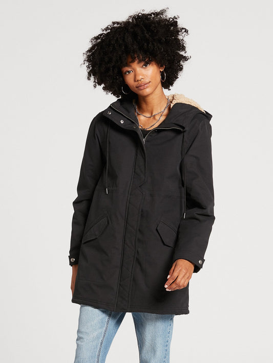 Less Is More 5K Parka - BLACK