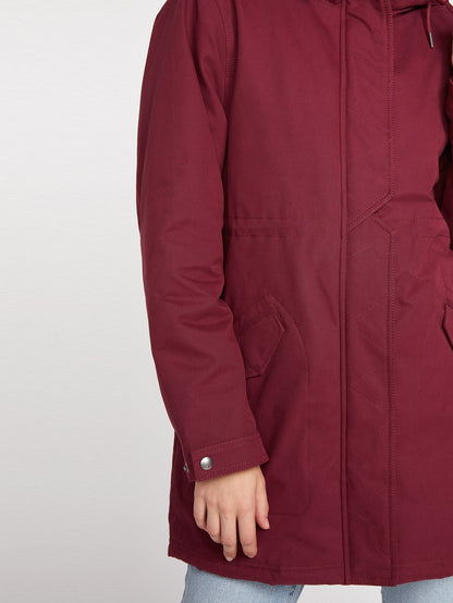Less Is More 5K Parka - BURGUNDY