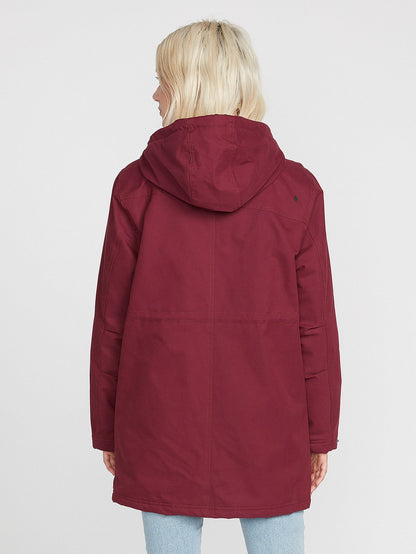 Less Is More 5K Parka - BURGUNDY