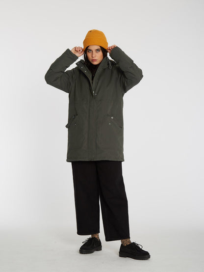 Less Is More 5K Parka - RINSED BLACK