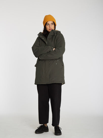 Less Is More 5K Parka - RINSED BLACK