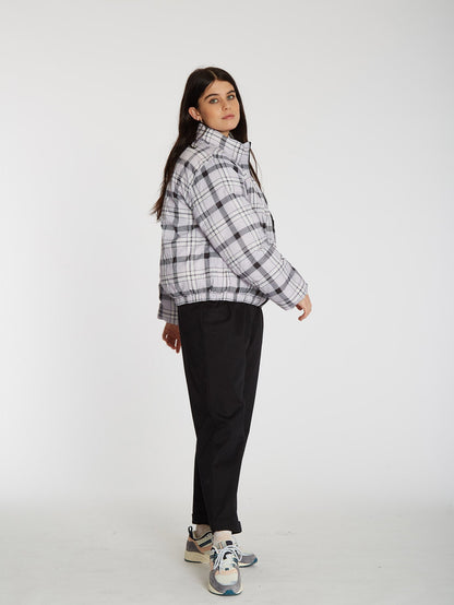 Down'N Puff Jacket (Reversible) - BLACK