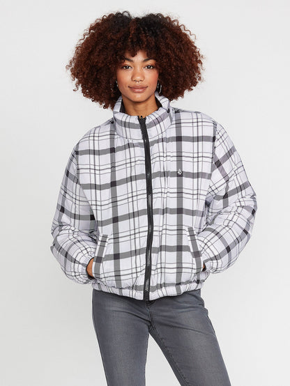 Down'N Puff Jacket (Reversible) - BLACK