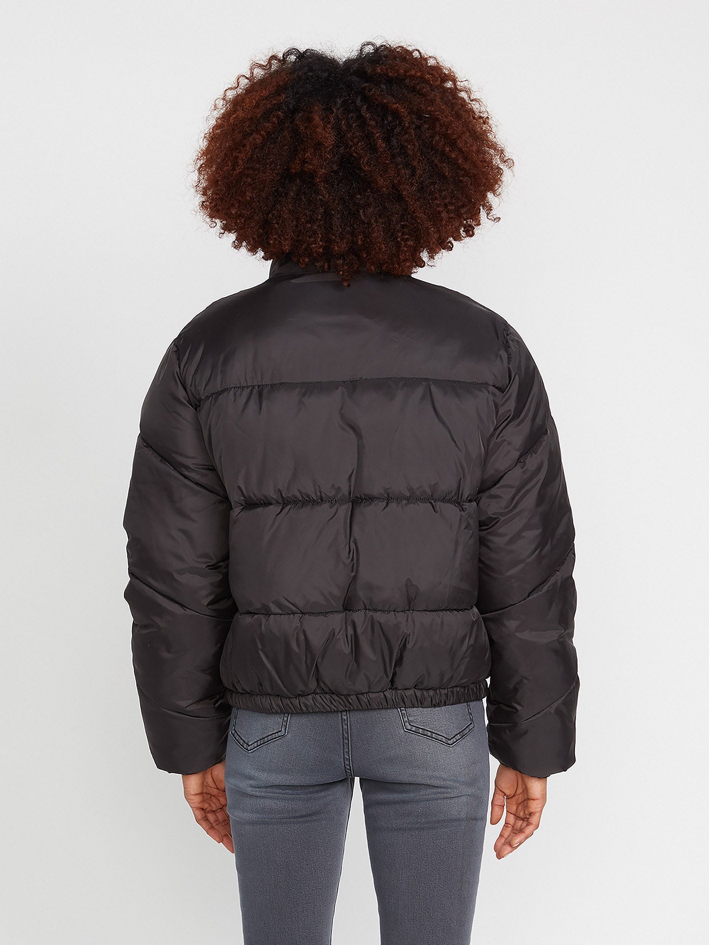 Down'N Puff Jacket (Reversible) - BLACK
